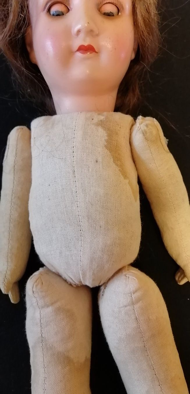 Bambole: Antike Puppe, gemarkt, ca. 42cm, – Usato da Novazzano venduto da malu36 3