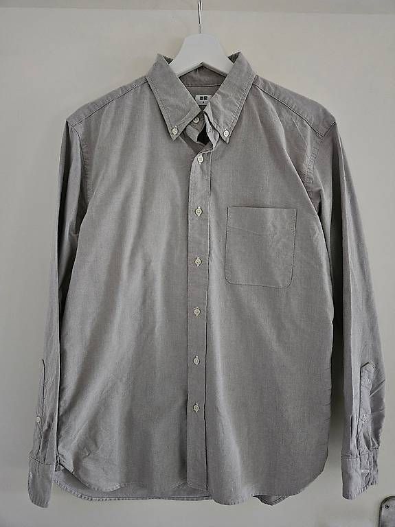 Camicie: Uniqlo Oxfordhemd grau M – Usato da Basel venduto da nav_h662