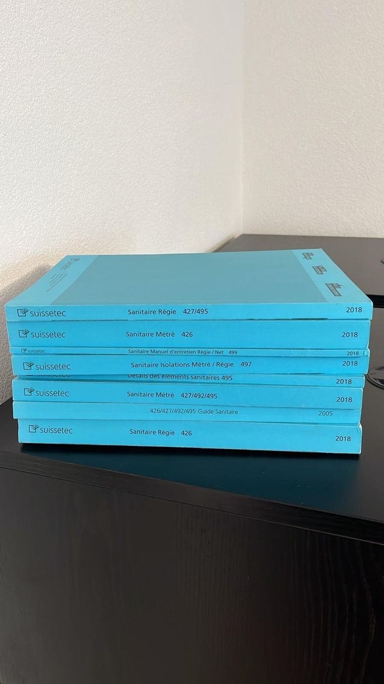 Libri: Suissetec catalogue de prix – Usato da Marly venduto da hay_kym6