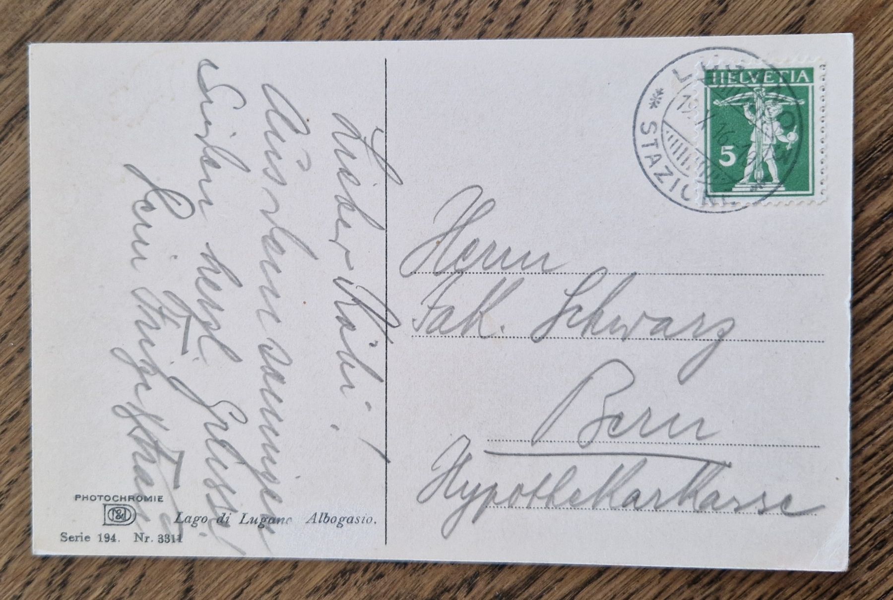 Cartes postales: Lago di Lugano, Albogasio 1916 – D'occasion à Ebikon par Donar50 1