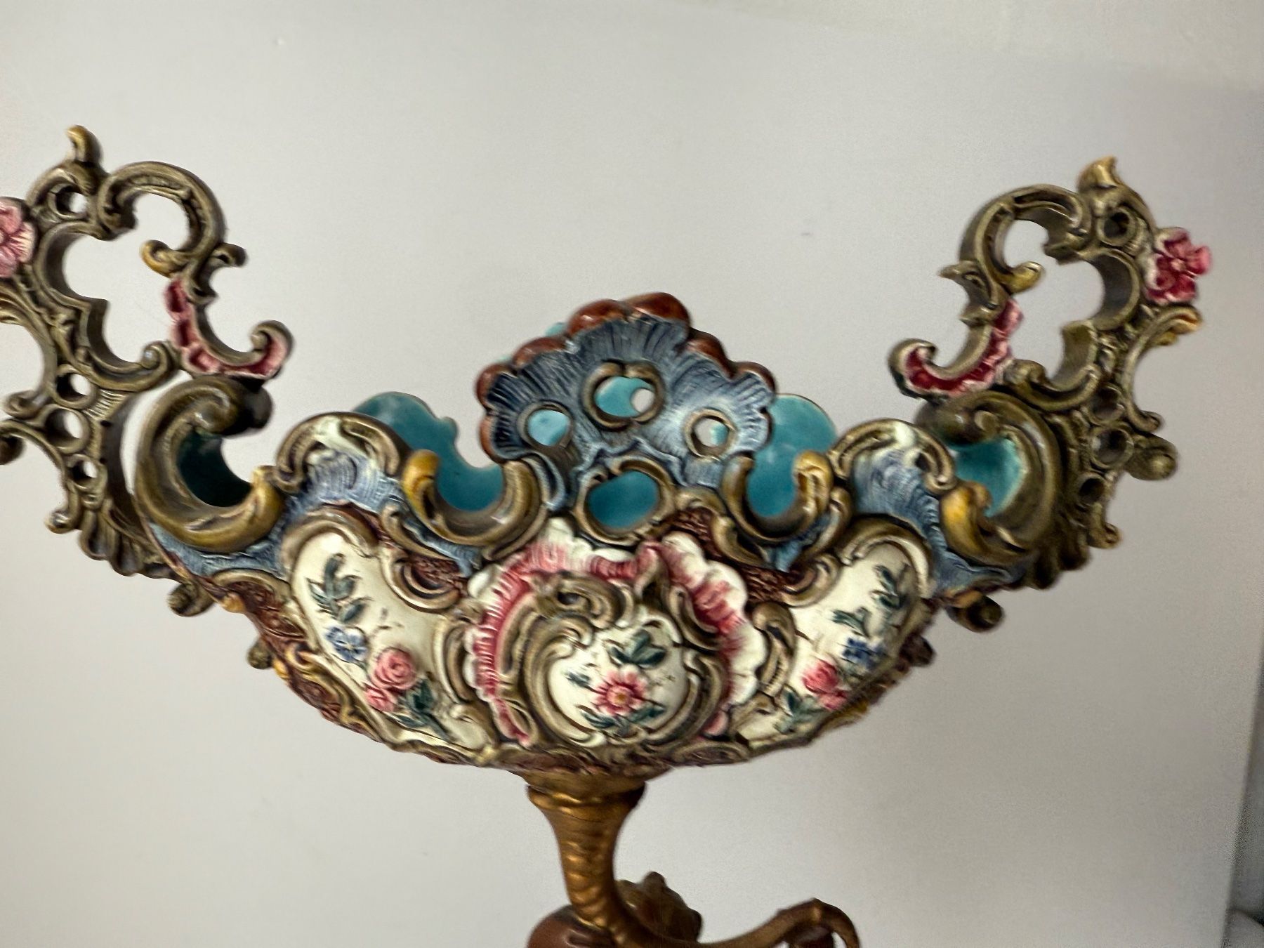 Ciotole: Antiker prächtiger Jugendstil Tafelaufsatz – Usato da Zwingen venduto da moje1 6