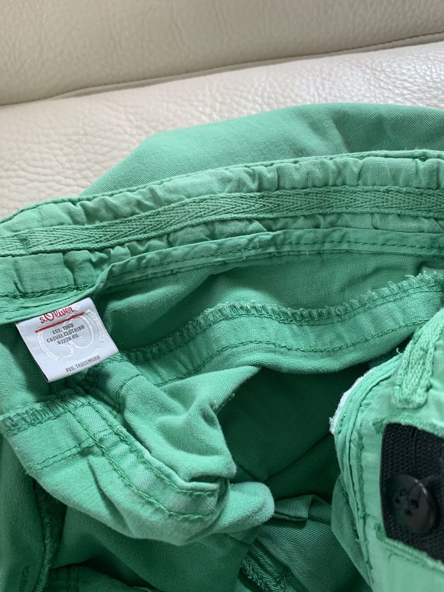 S.Oliver Pantaloni: Sommerhose mintfarben – Usato da Teufen AR venduto da parazello 2