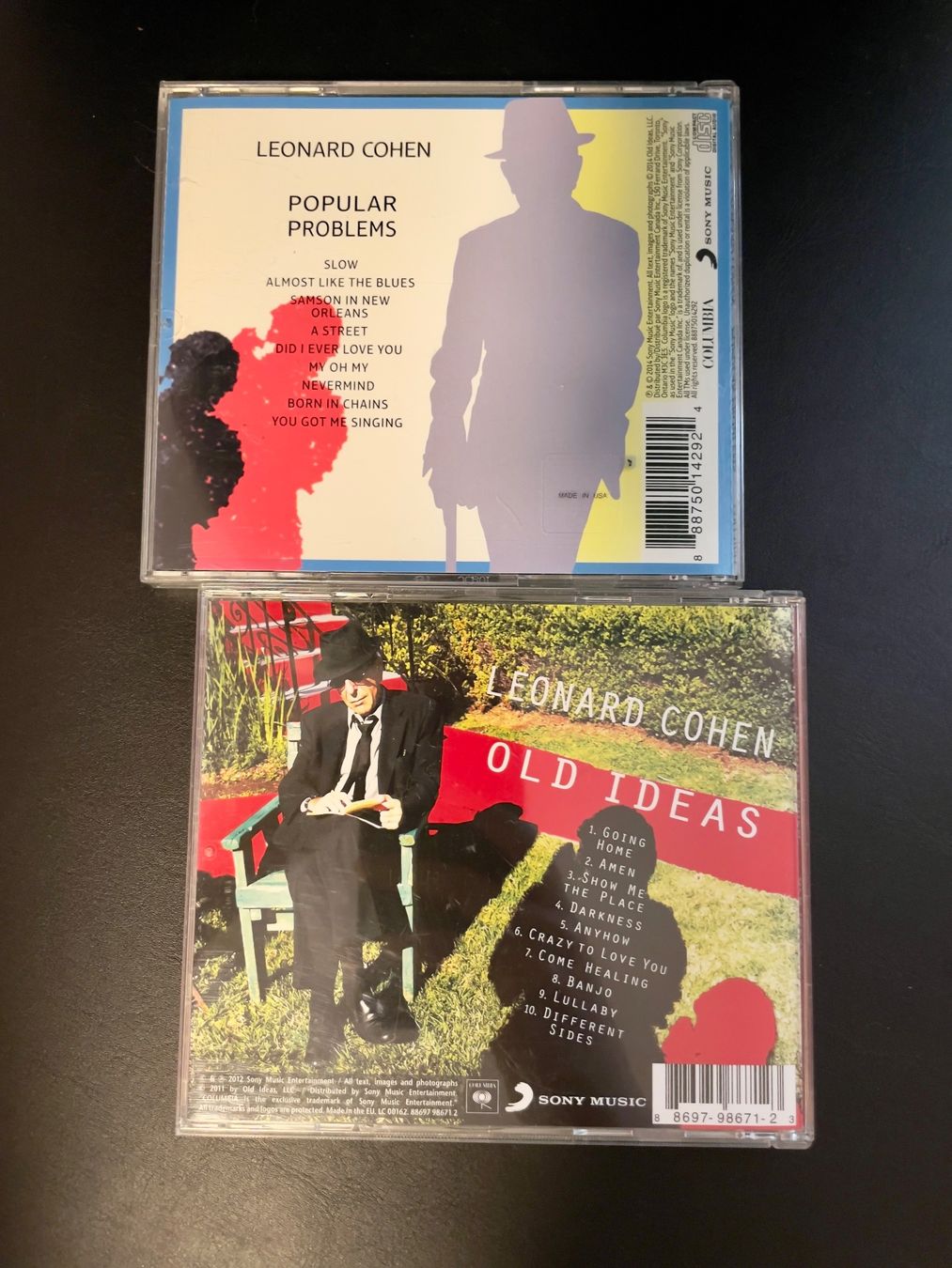 CDs: CD-Sammlung: Leonard Cohen - Popular Problems, Old Ideas – Gebraucht aus Winterthur von ttltc 2
