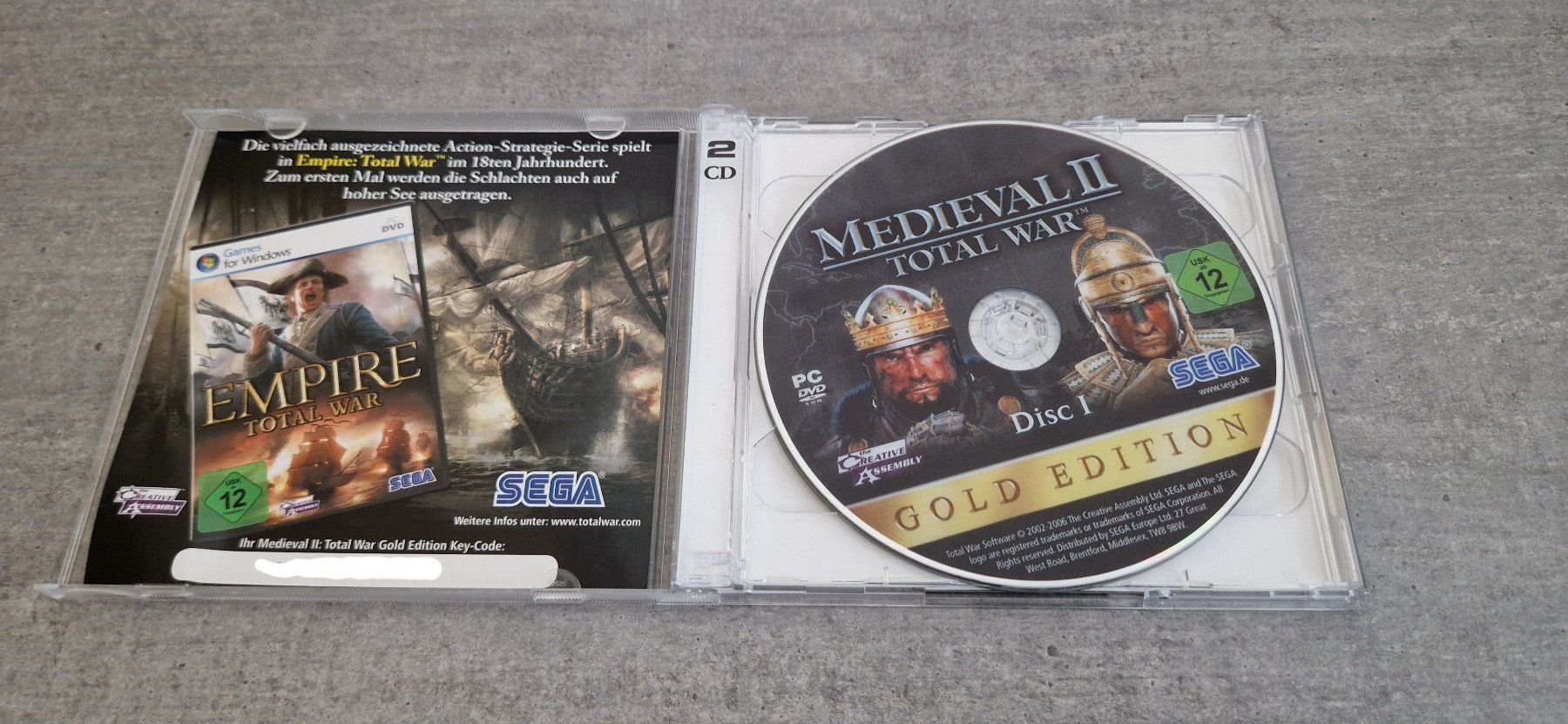 Sega Giochi: Medieval II Total War Gold Edition PC Game – Usato da Buchs SG venduto da mr9470 1