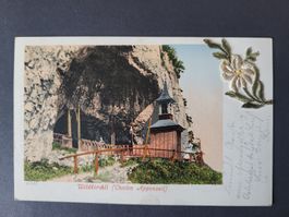 1902, Postkarte von Herisau nach Heiden