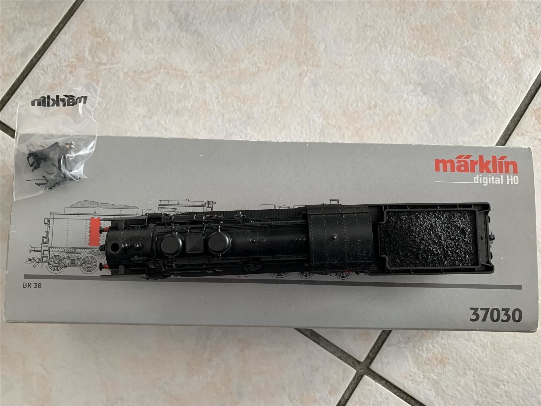 Märklin Modellini di ferrovie: Marklin 37030 Dampflok BR 38 Digital – Nuovo e nell'imballaggio originale da Hauterive NE venduto da eriamch 1