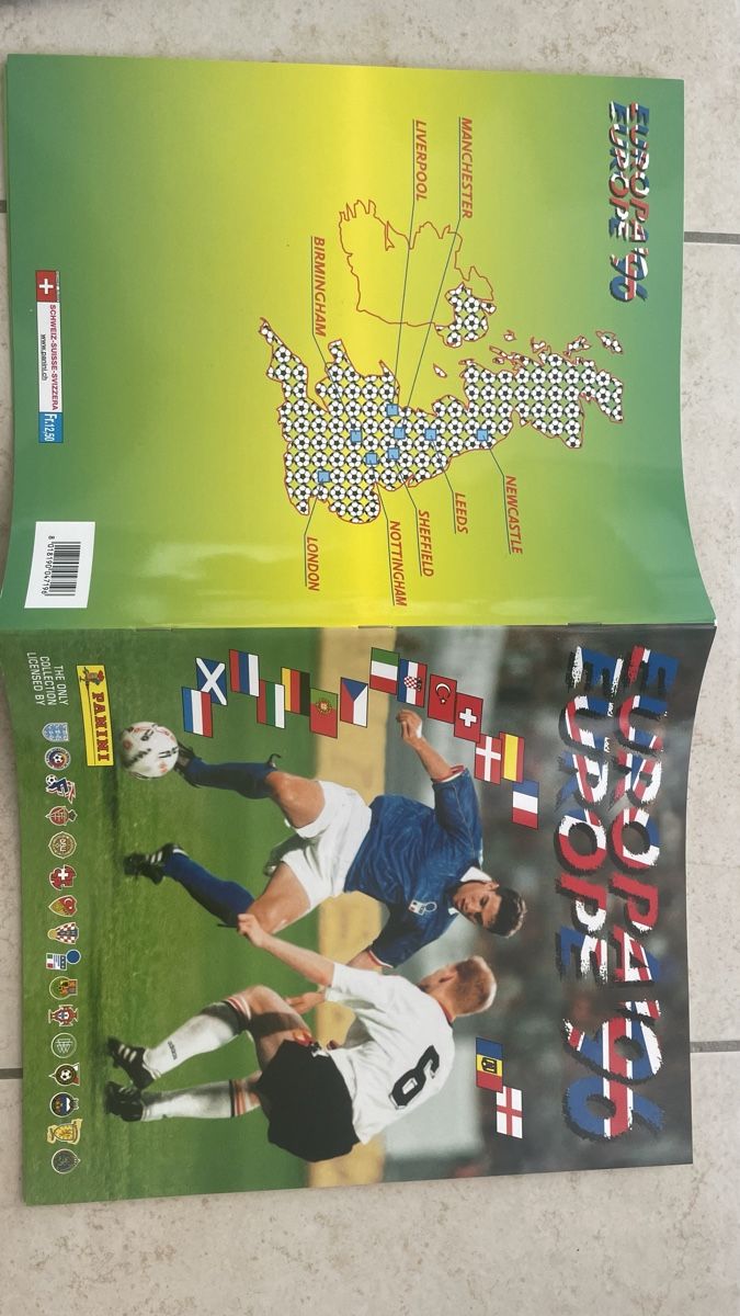 Panini Alben: Panini Album Euro 1996 Druckversion – Neu (gemäss Beschreibung) aus Binningen von Flagello 2