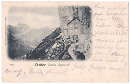 Aescher (Escher) Wildkirchli Weissbad AI, nach Wohlen 1906