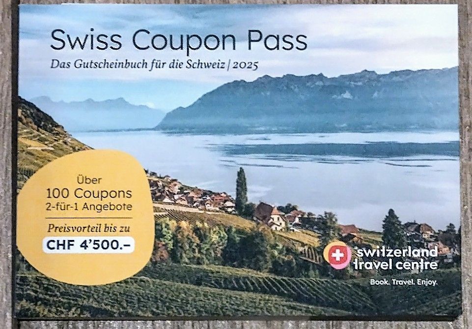 Swiss Coupon Pass 2025 - Das Gutscheinbuch für die Schweiz (Neu (gemäss ...