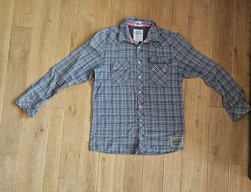 Magliette Polo: H I S bottom up shirt – Usato da Affoltern BE venduto da freegreg 1