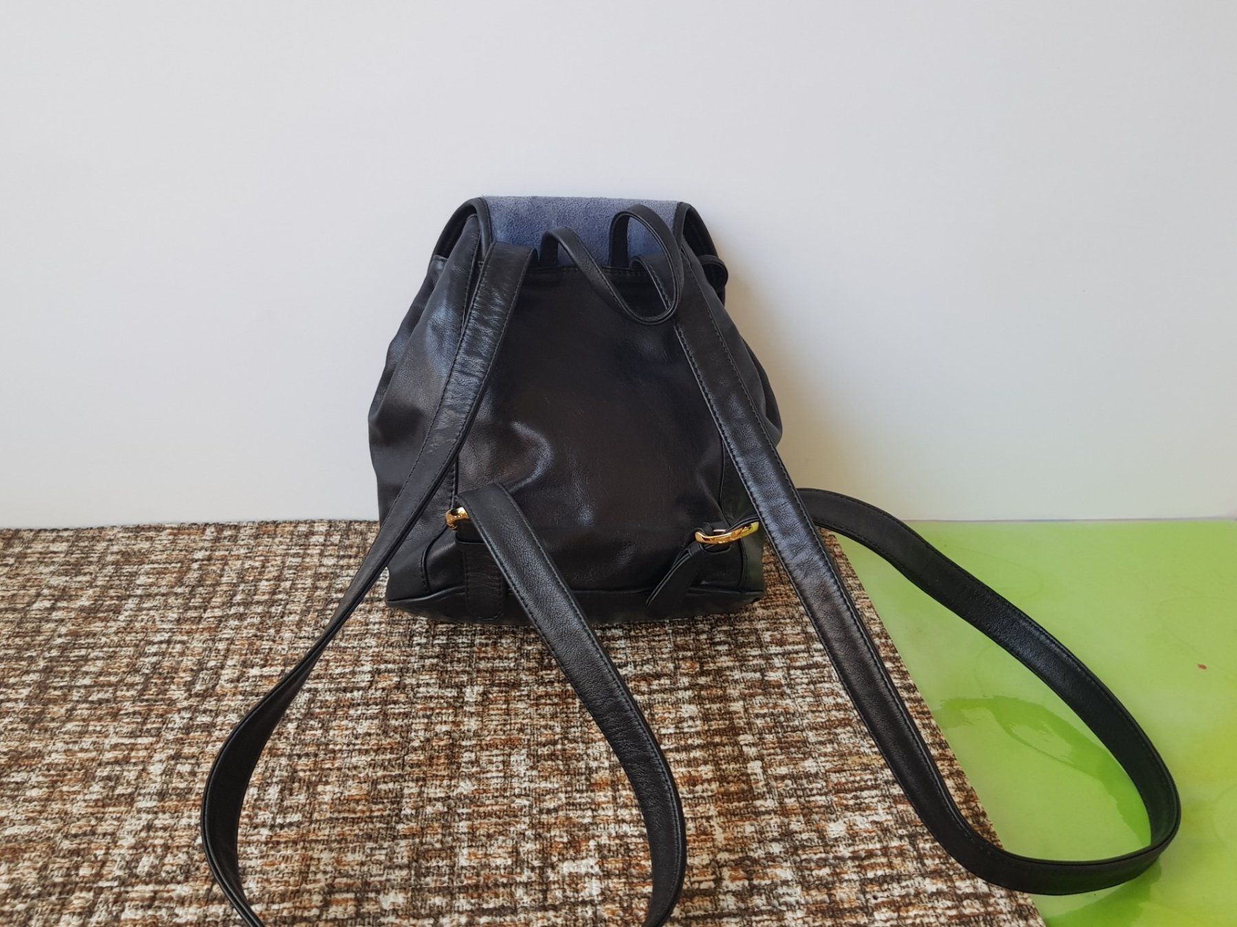 Michel Jordi Zaini: Michel Jordi Leder Rucksack – Usato da Basel venduto da Birs868 3