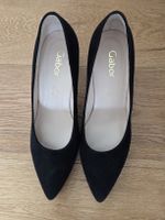 Gabor Pumps schwarz Wildleder Grösse 6.5 neuwertig