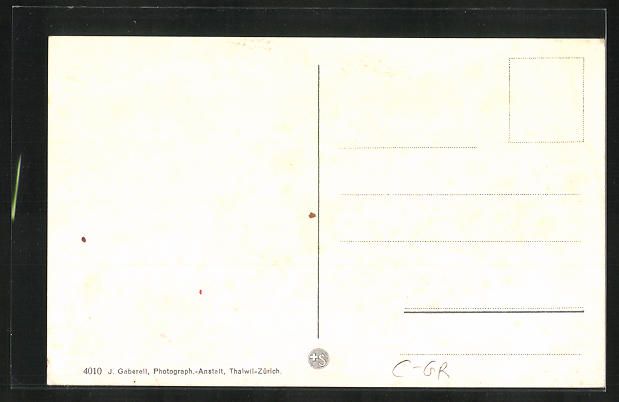 Cartoline postali: Soglio, an der Kirche mit Blick gegen di – Usato da Berlin venduto da bartko-reher 1