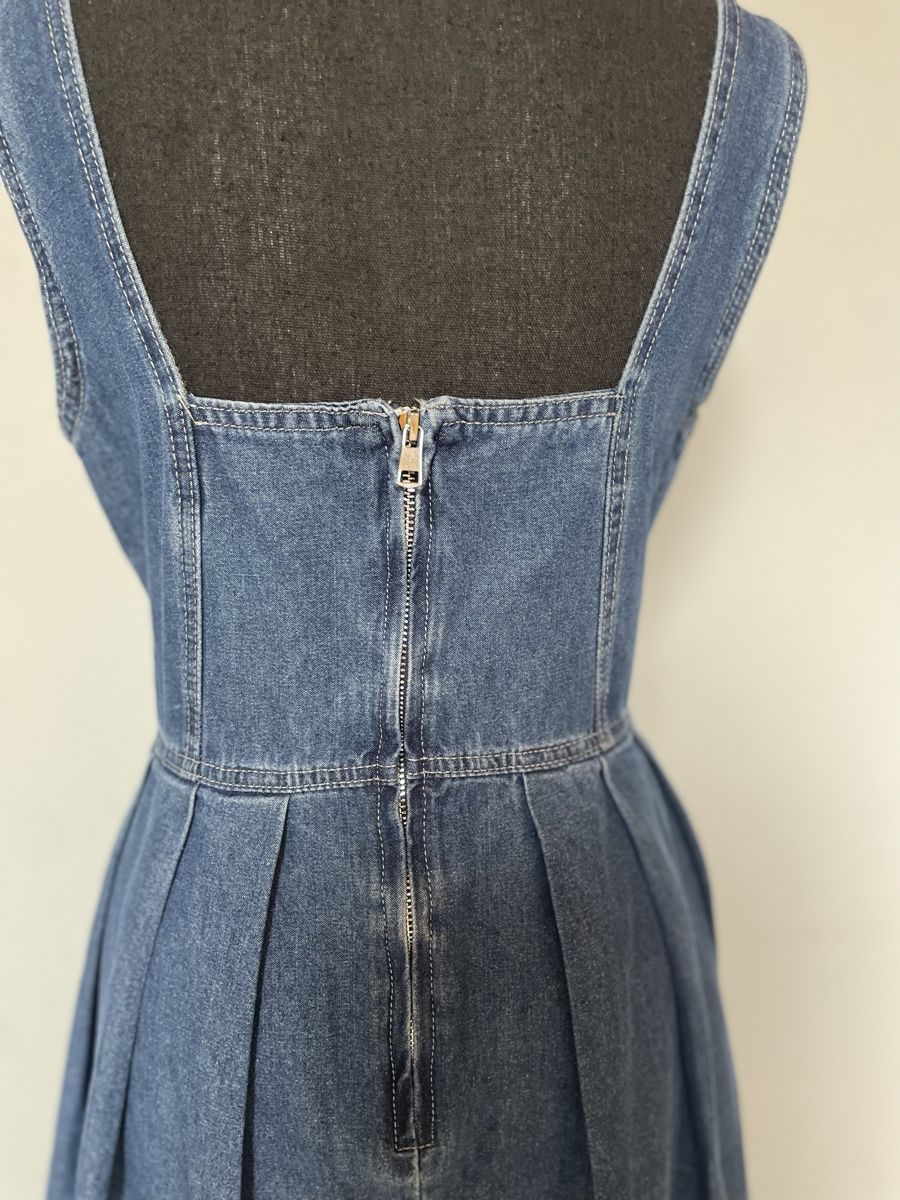 Kleider: Boho Maxi Jeanskleid – Neu (gemäss Beschreibung) aus Sigriswil von  4