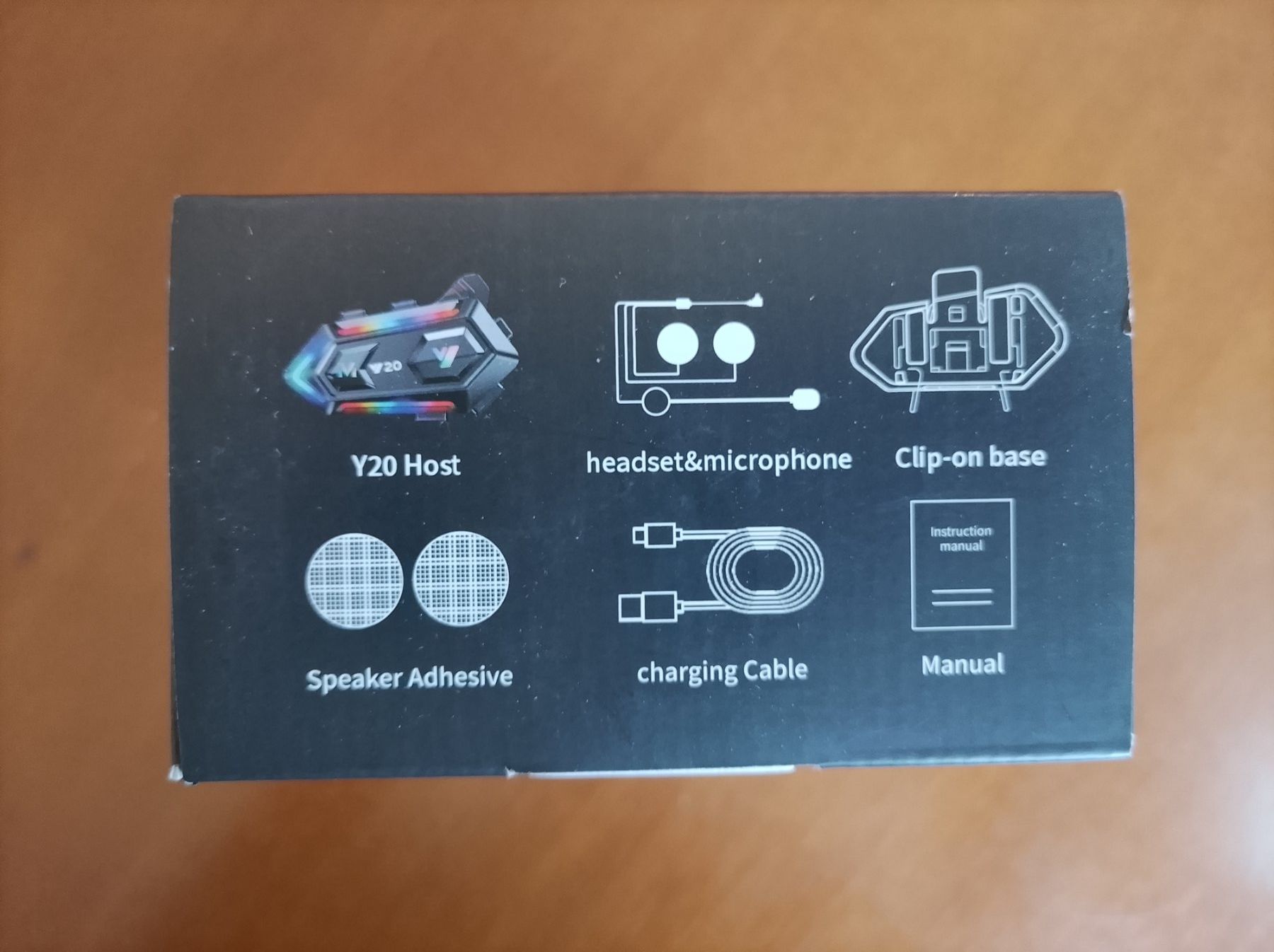 Cuffie: Neues Motorradhelm Headset V20 – Nuovo e nell'imballaggio originale da Spreitenbach venduto da dak_f6nx 1