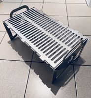 Mobiler Edelstahl Steckgrill Mangal Unikat massiv Neu