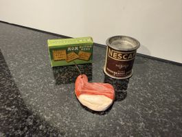 Blechdose Zubehör für den alten Krämerladen Puppenküche 