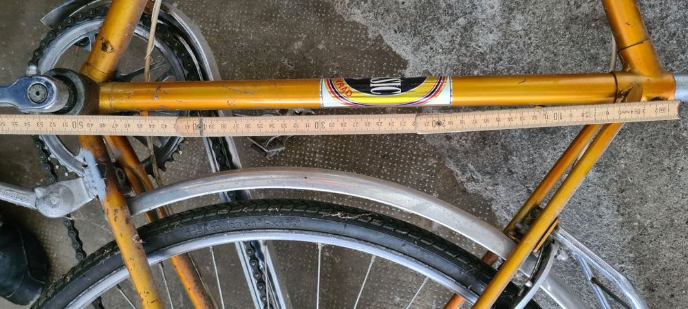 Pédalier Course Ancien – 44 Dents, 165 Mm – Pour Vélo Rétro Ou Resto