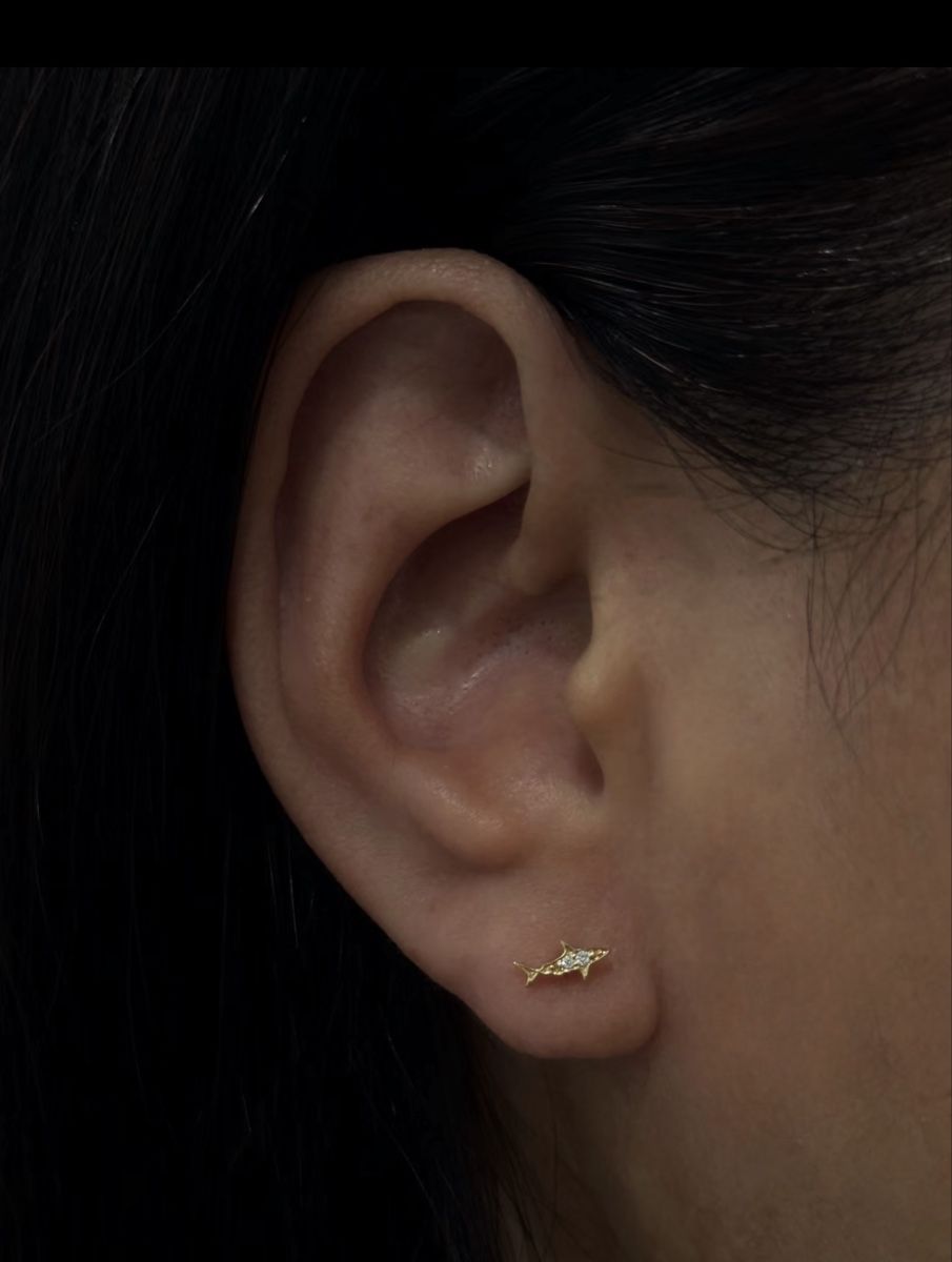 Gioielli per piercing: 18K Gelbgold Diamant Piercing – Nuovo (secondo la descrizione) da Goldau venduto da 19099 4