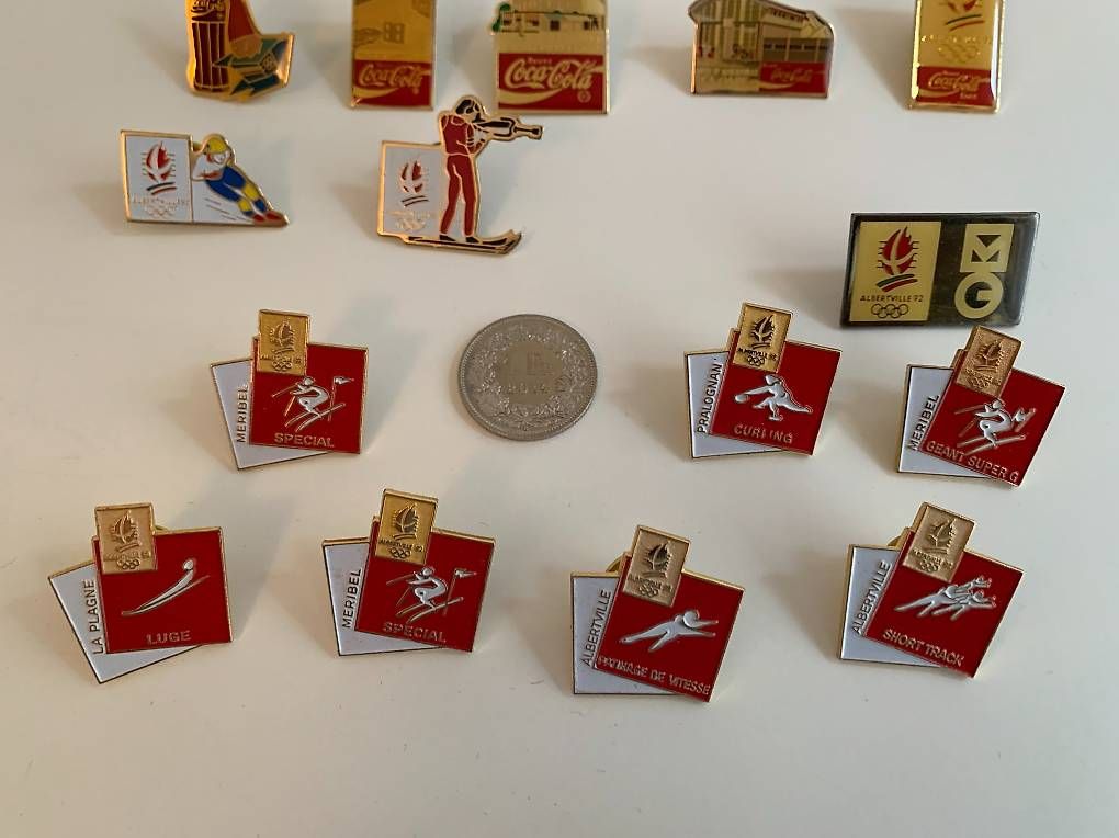 Placchette & Badge: Pins Jeux Olympiques Albertville 1992 – Usato da Genève venduto da Johnny345 2