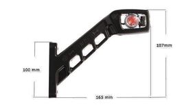 Positionsleuchte Umrissleuchte LED Rechts Rot/Weiss WAS 239P