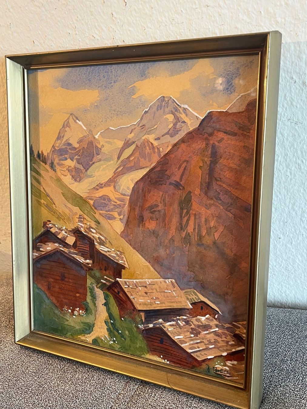 Dipinti: Jean Max Erni - Original Gemälde – Usato da Basel venduto da PAUL_ART 6