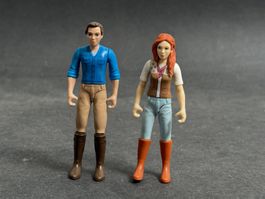 2 Schleich Horse Club Figuren Reiter Reiterinnen beweglich