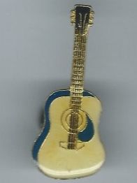 Placchette & Badge: Gitarren Pin – Usato da Zürich venduto da t24_de