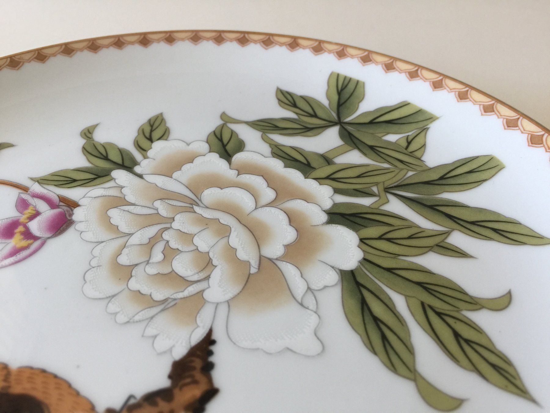 Teller: CHINESE GARDEN ORIGINAL DESIGN Assiette / Teller – Gebraucht aus Cossonay-Ville von Les_1001_perles 4