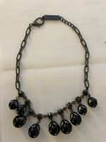 Max Mara,Week-end,collier fantaisie,perle noir