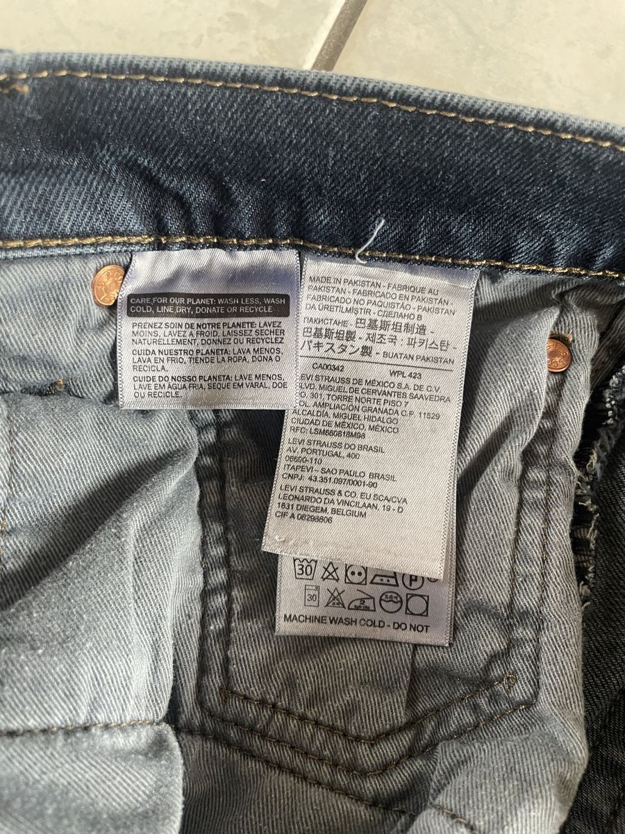 Levi's Jeans: Jeans Levi’s 512 Taille 31 34 – Usato da Vallamand venduto da Bricbracbroc82 6