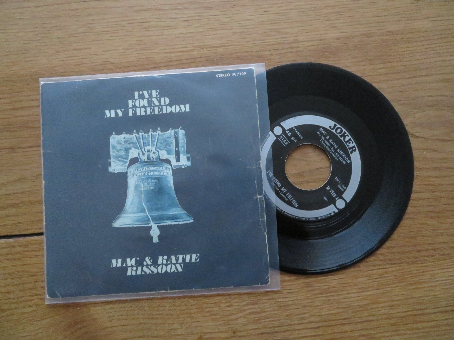 Dischi in vinile: Mac & Katie Kissoon - I've Found My Freedom - Single! – Nuovo (secondo la descrizione) da Zürich venduto da max_cp5f