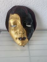 Maske handbemalt Unikat 4783 Frau Padrun 23.1.94 neu