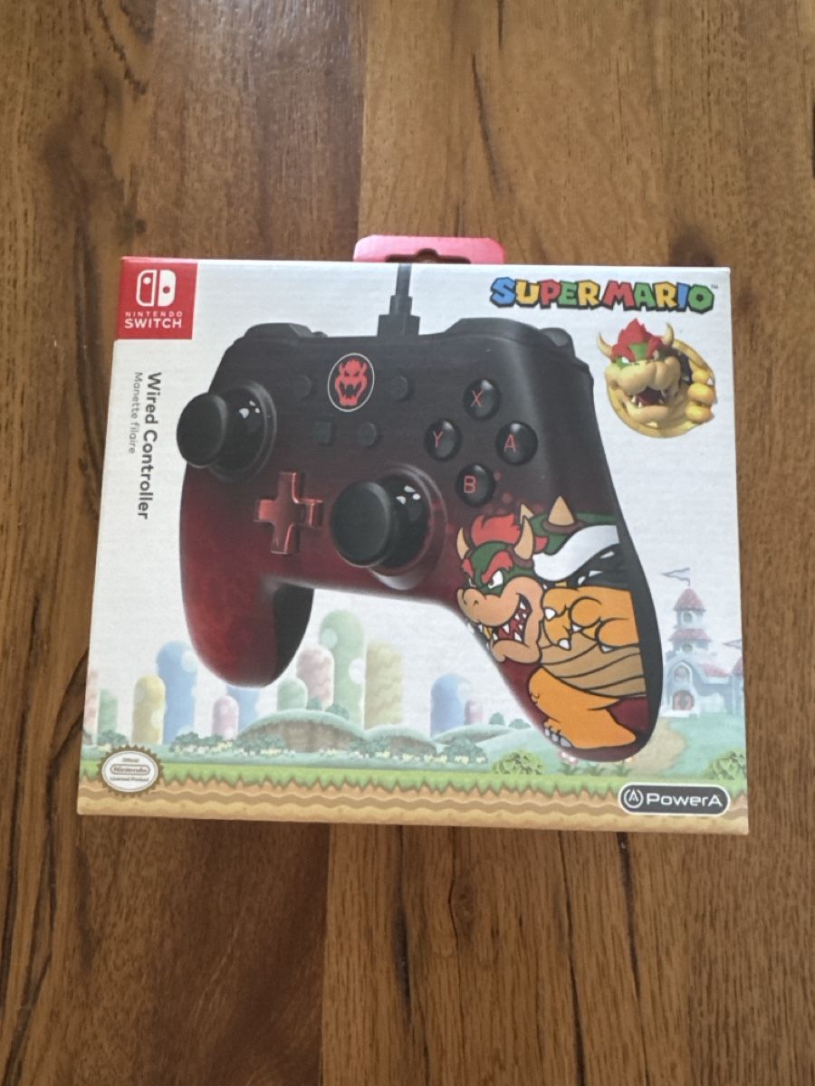 Controller: Nintendo Switch Super Mario Wired Controller (Bowser)  – Gebraucht aus Lenzburg von eyworld
