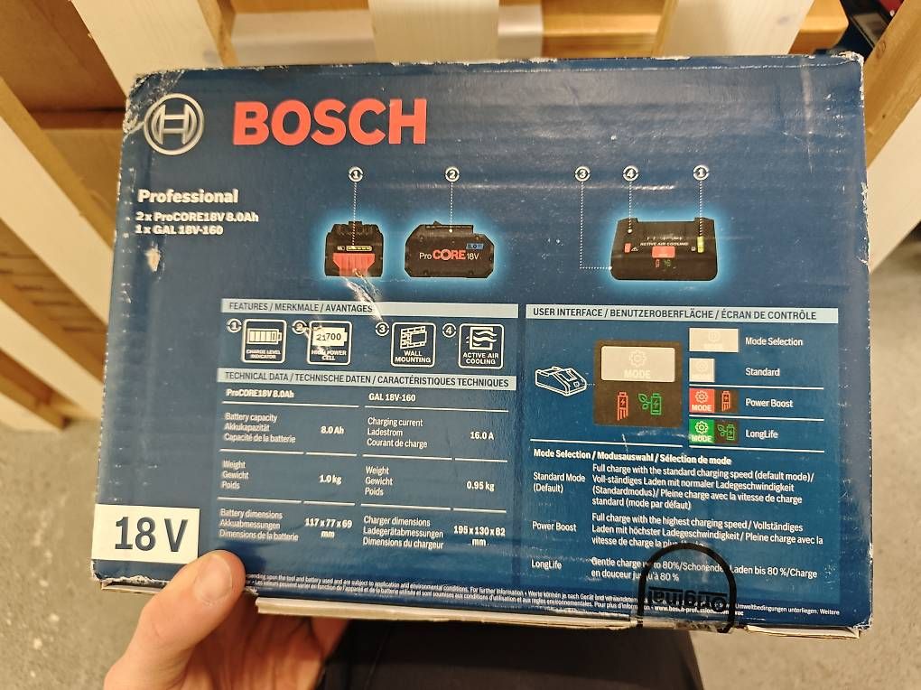 Batterie: Bosch Professional Akku starterset  – Usato da Kaltbrunn venduto da tebon77 1