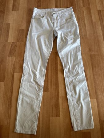 Angels Damen Hose, Beige, Gr. 34 einf. Bundweite 36 cm