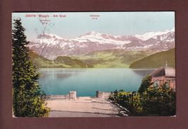 WEGGIS - Am Quai - 1919