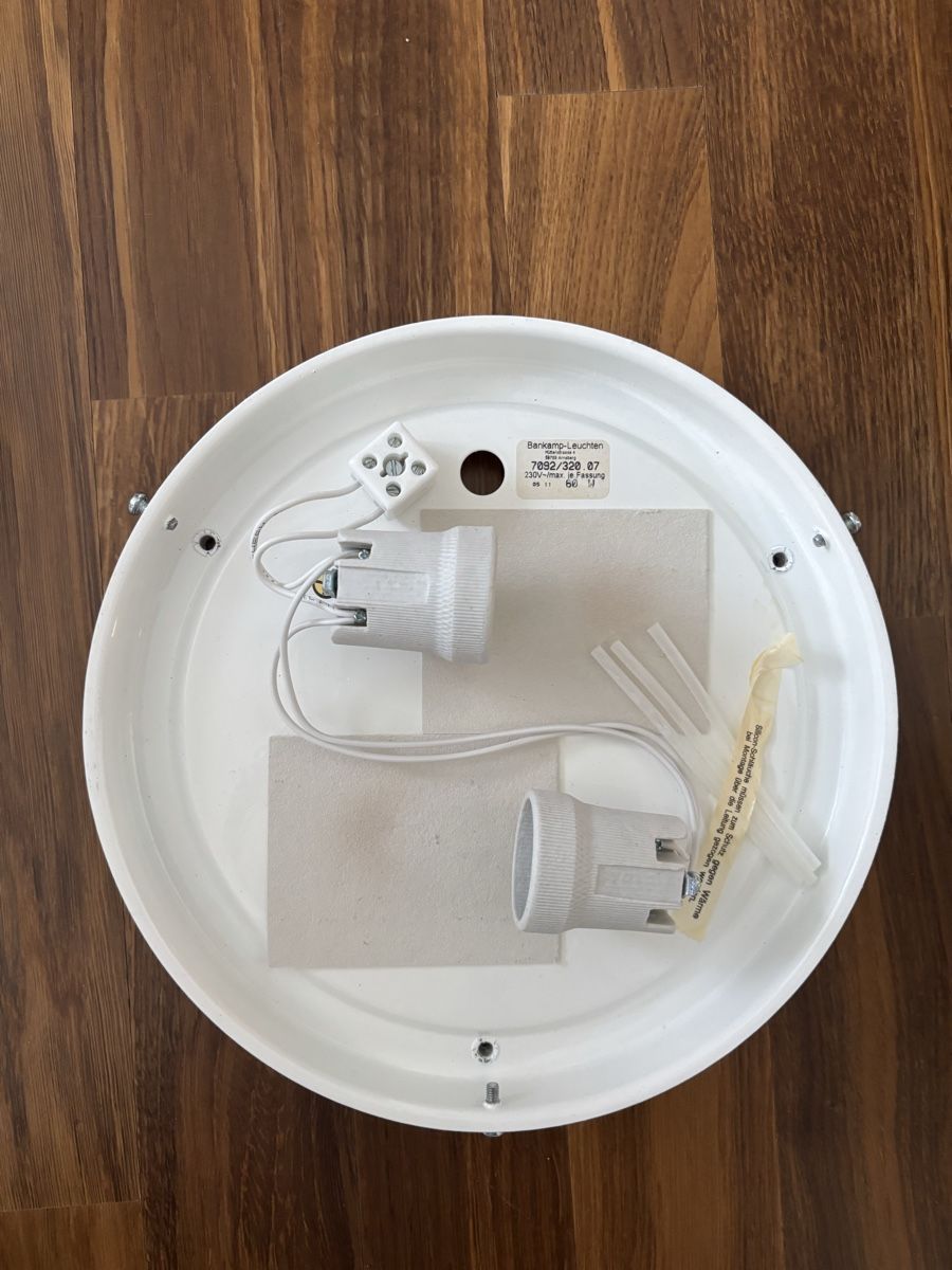 Bankamp Lampadari & plafoniere: Bankamp Deckenlampe Basic Weiss – Usato da Zürich venduto da FedeSara 2