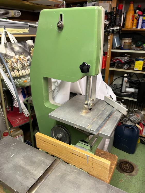 SCIE A RUBAN ET RABOTEUSE INCA / MACHINE COMBINEE TOUT EN UN (D ...