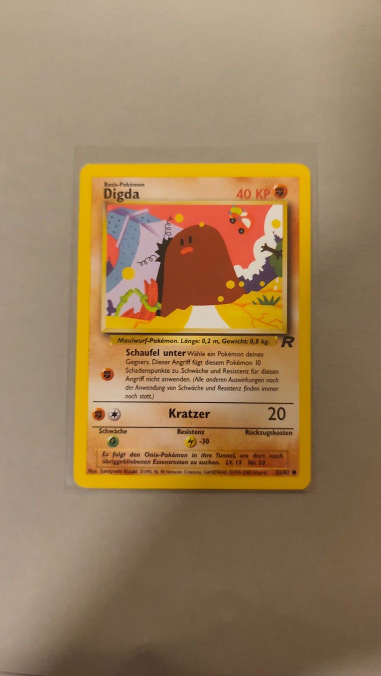 Pokémon Sammelbilder & Trading cards: Digda / Diglett - Team Rocket – Gebraucht aus Kehrsatz von Riyouu 2