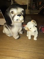 Hübsche Hunde-Figuren aus Keramik, Deko fürs Zuhause (Q)