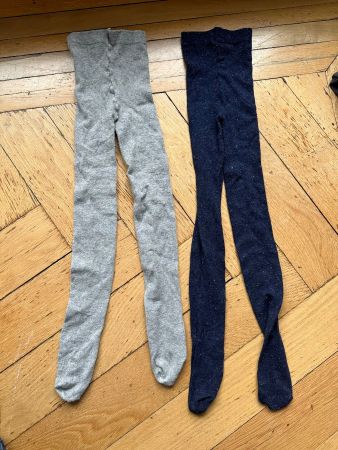 2 Mädchen Strumpfhosen Herbst/Winter ca. 7-10 Jahre