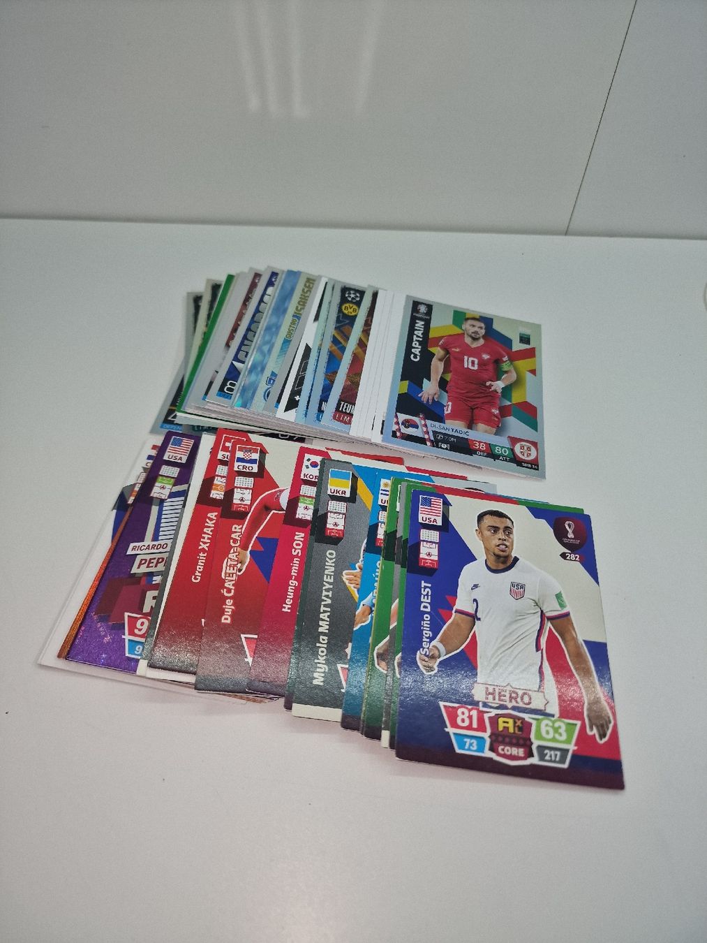 Carte collezionabili: Panini WM 2022 Match Attax Karten – Usato da Reichenburg venduto da Kiwi1403