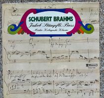 LP SEALED Schubert Brahms Jakob Stämpfli Michio Kobayashi
