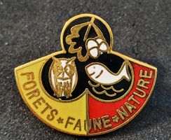 CC578 - Pin Genf Genève / Forets * Faune * Nature Förster?
