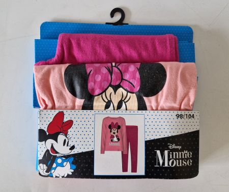 Kinderpyjama Minnie Mouse (Pink) Grösse 98/104