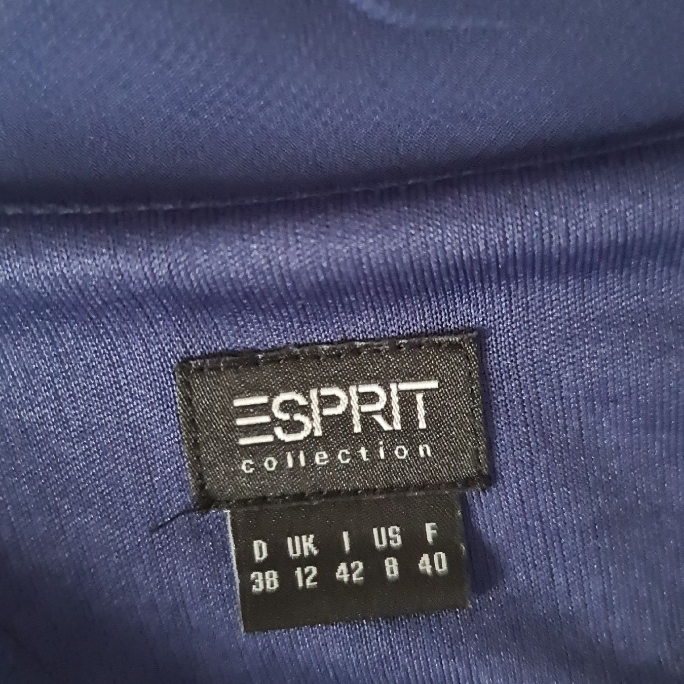 Esprit Vestiti: Robe Esprit bleue sans manches, taille 38 – Usato da Renens VD venduto da del_t2kx 3