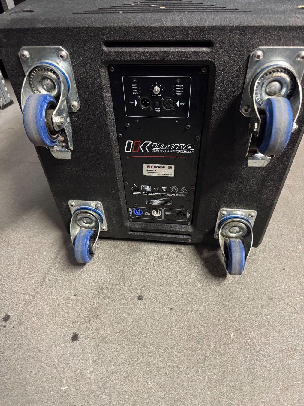 Casse acustiche: Subwoofer 18' Unka Sound System MAKS1A – Usato da Oberdorf NW venduto da AndotechnicsGmbH 2