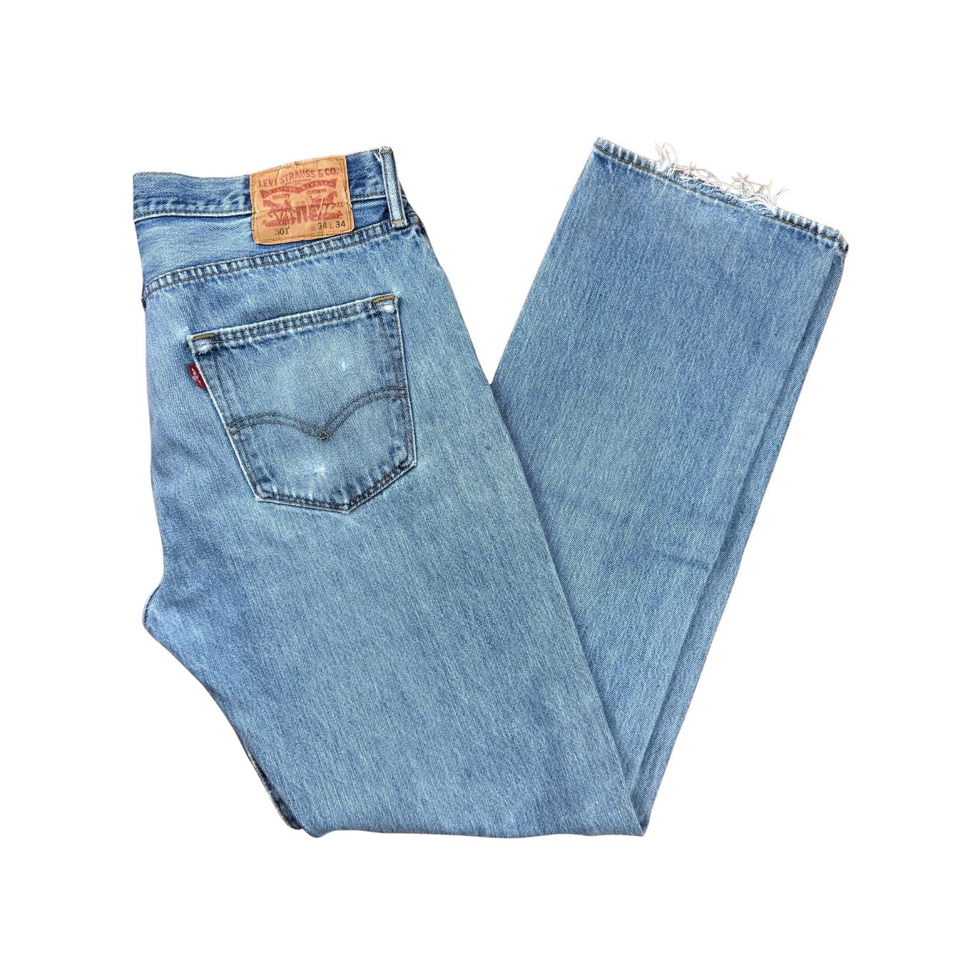 Levi's Jeans: Vintage Levi's 501 Washed Jeans  - L – Gebraucht aus Herisau von 1asupply 1