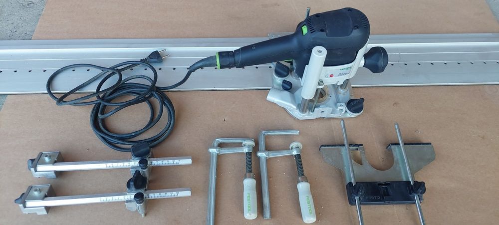Festool Oberfräse OF 1010 EBQ mit Führungsschiene FS 2424 (Gebraucht ...